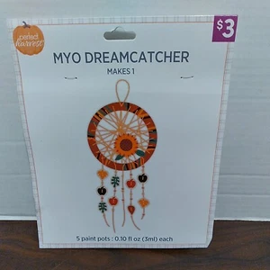 New Perfect Harvest Yarn & Paint Craft Kit Sunflower MYO Dreamcatcher Kids Adult - Picture 1 of 5
