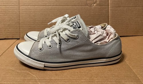 Scarpe Converse All Star donna grigio tessuto basso 544950F taglia 7 casual