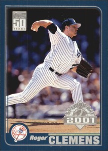 2001 Topps Opening Day Baseball #53 Roger Clemens