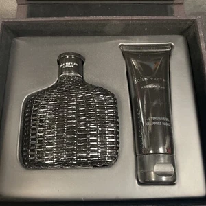 John Varvatos Artisan Black For Men Set 4.2 EDT Spray + 3.4oz Aftershave Gel New - Picture 1 of 3