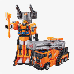TOBOT Rescue BOOM Orange Special / Car Robot Figure Toy Gift