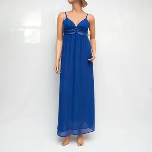 NWD Tommy Bahama Surf Blue Long Maxi Foam Cup Dress tsw34306c - Picture 1 of 8