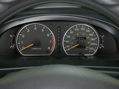 Fits: Toyota Camry XV10 1992-1996 Polished Aluminum Speedometer Rings Speedo Rings x2 - Image 1 of 4