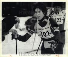 1990 Press Photo Gillian Sharp in Tug Hill Tourathon Cross Country Ski Race