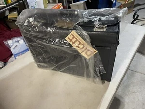 Vintage Platt Briefcase. Model HT319V.  Black. New - Picture 1 of 9