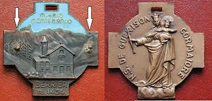 FASCISMO MONTAGNA SCI SKI MONTE BIANCO BERRIER MADONNA CORMAIORE COURMAYEUR #1 - Picture 1 of 1