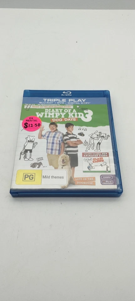 Diary of a Wimpy Kid 3 Dog Days - Ex Rental - Image 1 of 4