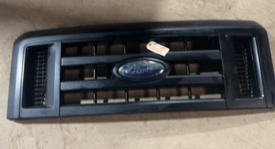 Ford Van E350 2008-2023 2004-2014 E150 E250 conjunto de parrilla delantera texturizada negra Foto 1 de 4