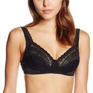 LOVABLE REGGISENO Lov'Ring JACQUARD SENZA FERRETTO NERO art 15240 - Foto 1 di 1