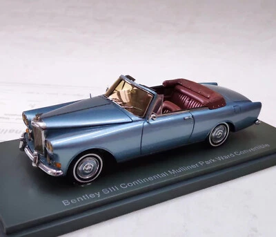 NEO 1/43 Resin Model Bentley S III Continental MULLINER PARK WARD Convertible - Image 1 of 4