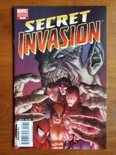 SECRET INVASION #1 (2008). VF range. McNiven 1:25 Variant MCU Marvel DISNEY++