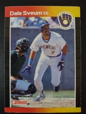 Dale Sveum - Milwaukee Brewers - 1989 Donruss Baseball Card #146