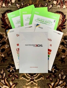 Nintendo 3DS Operations Manual System Instruction Booklet ENGLISCH FRANZÖSISCH SPANISCH - Bild 1 von 3