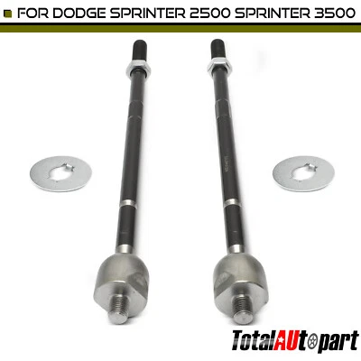 2x Tie Rod End for Dodge Sprinter 2500 2007-2009 Sprinter 3500 07-09 Front Inner - Image 1 of 4