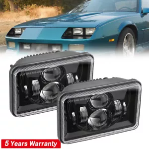 Auxbeam 4x6" LED Scheinwerfer für Chevy K5 K10 K20 C10 S10 Silverado V10 LKW - Bild 1 von 11