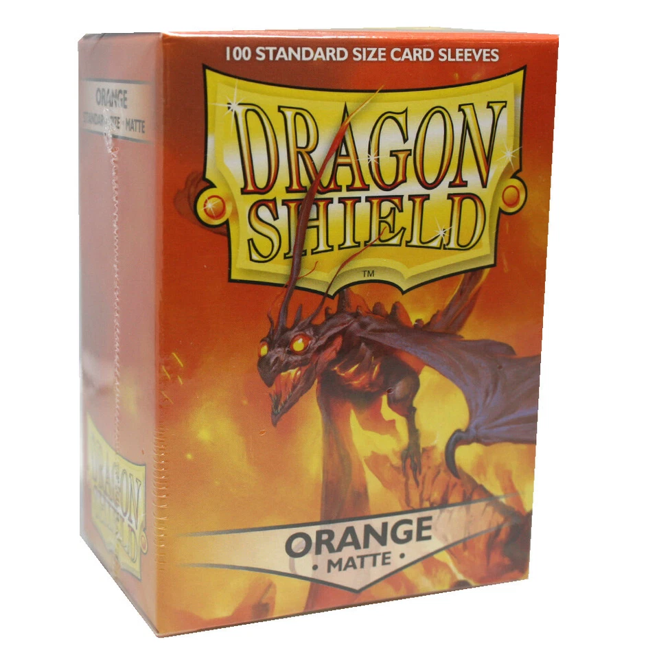 Dragon Shield Matte Sleeves - Orange  (100 Sleeves) - Bild 1 von 1