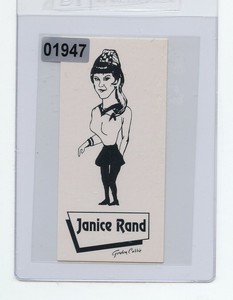 #01947 JANICE RAND 1968 Star Trek Card