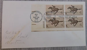 First Day Issue Pony Express Sacramento CA 1860 - 1960 VTG Stamp Envelope Cover - Picture 1 of 4