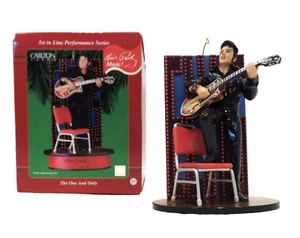 Tarjetas Carlton 2001 Elvis “Are You Lonesome” adorno musical probado funcionando - Imagen 1 de 5
