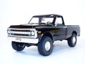 CHEVROLET K10 noir 4x4 pick up 1/18 - Picture 1 of 1