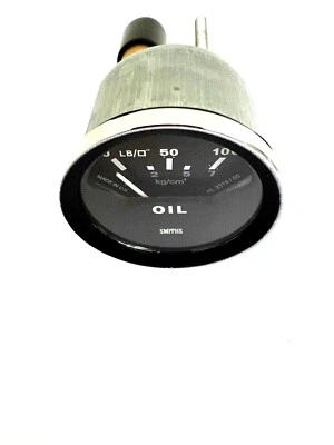 159608 - CLASSIC SMITHS OIL PRESSURE GAUGE OE GENUINE UNIT PL2319/00 TRIUMPH TR6 - Image 1 of 4