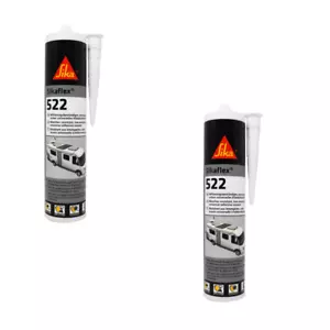 Sellador Sikaflex®-522 Gris Acero - 300ml 2 Unidades - Imagen 1 de 2