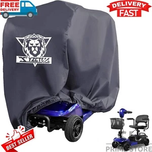 Scooter Cover Large Mobility All Weather Electric Wheelchair 4 Wheel Waterproof - Picture 1 of 9