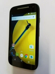 Motorola MOTO E 2nd Gen XT1527 8GB Black AT&T H20 Easygo Cricket GSM Smart Phone - Picture 1 of 4