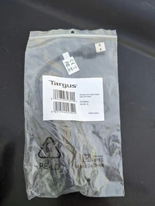 Targus USB Type C/F to USB 3.0 A/M Adapter Cable ACC1104GLX - Picture 1 of 5