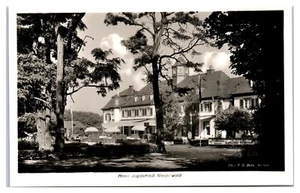Postal RPPC Hotel Jagdschloss Niederwald Hunting Lodge Rüdesheim am Rhein - Imagen 1 de 2