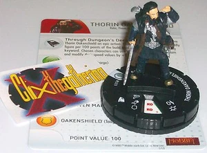 Figura de inicio Thorin Oakenshield #203 El Hobbit un viaje inesperado HeroClix - Imagen 1 de 1