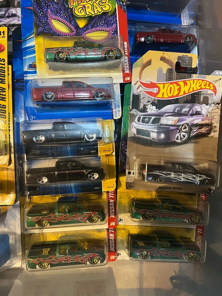 Hot Wheels Lot Of 10 Nissan Titans VHTF! - Image 1 of 1