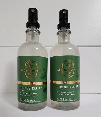 2 Aromaterapia Eucalipto y Menta Verde Alivio del Estrés Niebla Baño y Cuerpo Funciona Foto 1 de 4