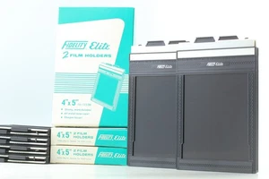  Lot of 6 [Top MINT in Box] Fidelity Elite 4x5 Cut Sheet Film Holder From JAPAN - Picture 1 of 8