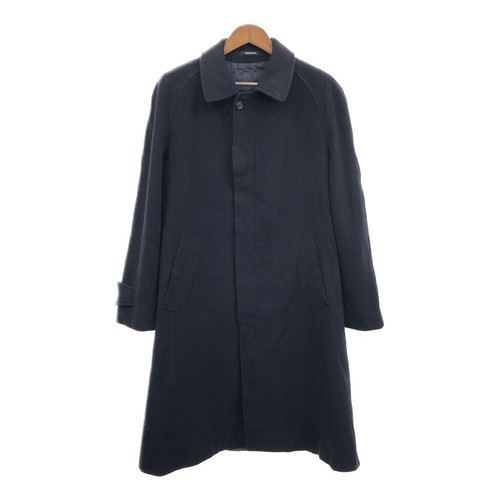 VETEMENTS Cappotto lana Burberrys 80 Made In Spain blu navy 50 abbigliamento usato