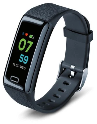 SILVERCREST Fitness Armband Aktivitätstracker Activity Tracker SAS88 App schwarz - Bild 1 von 3