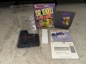 DR. JEKYLL and MR. HYDE - NES Nintendo Video Game - Complete In Box CIB RARE