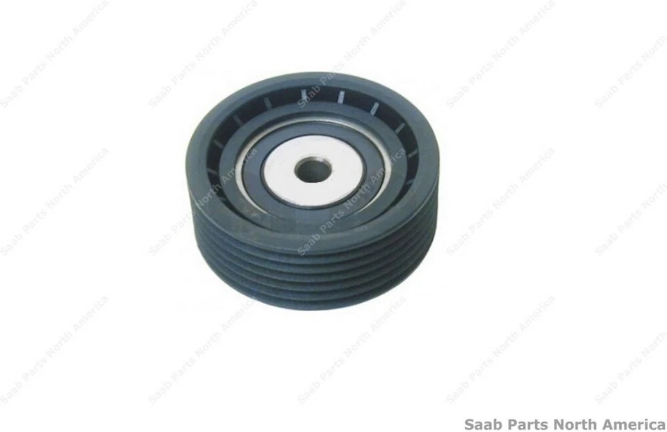 Genuine Saab Drive Belt Idler Pulley For 1994-1997 Saab 900 32022197-AA - Image 1 of 1