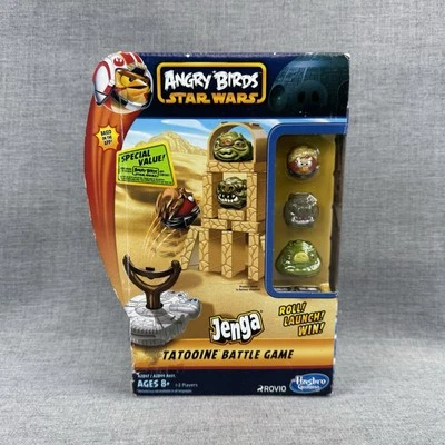 Angry Birds Star Wars Jenga Tatooine Juego de Batalla Juguete Hasbro Juego Completo Foto 1 de 4