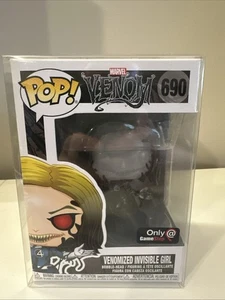 Funko Pop! Gamestop Venomized Invisible Girl Exclusivo #690 con Protector - Imagen 1 de 6