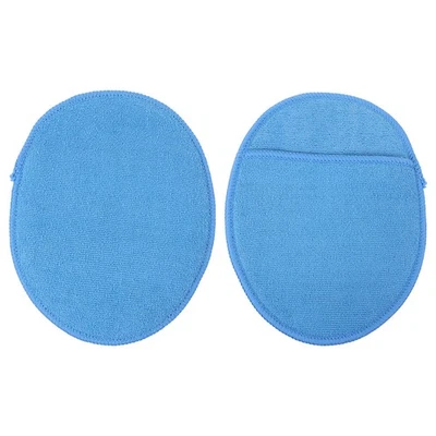 2 pcs véhicule microfibre éponge éponge de nettoyage de nettoyage de nettoyage - Image 1 of 4