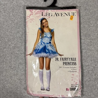 Leg Avenue 2 Pc Jr. Fairytale Princess Cosplay Costume M/L NEW Style J48021 - Image 1 of 4