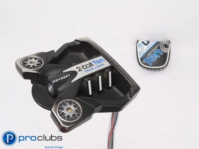 Odyssey TEN 2-BALL Tour Lined Double Bend 35" PUTTER w/Cover - Stroke Lab 453239 - Image 1 of 4