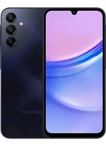 Samsung Galaxy A15 Blue Black 6.5" 128 GB 5G Unlocked Sim Free - Afbeelding 1 van 6