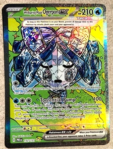Pokemon Evoluzioni Prismatiche SIR Wellspring Orgerpon EX 152/131 - Foto 1 di 2