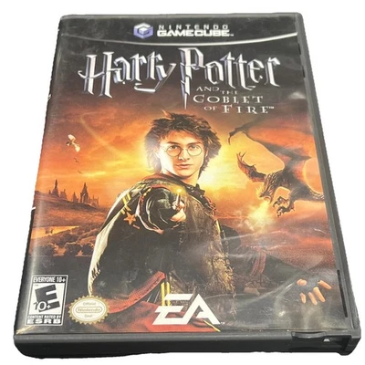 Harry Potter And The Goblet Of Fire GameCube CIB TESTED Video Game Black Label - Image 1 of 4