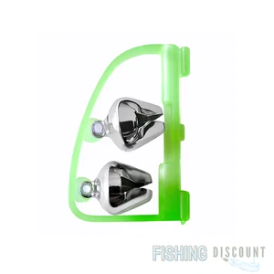 10 Piezas | Campanas de Pesca Doble Fluo - Campanas de Anguila Universal para Noche y - Imagen 1 de 2