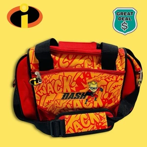 Borsone Disney Store Pixar Gli Incredibili Cruscotto 13x10 Arancione e Rosso. RARO! - Foto 1 di 8