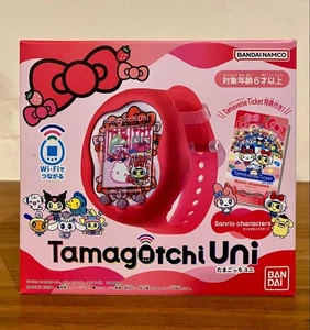 BANDAI Tamagotchi Uni Sanrio Personajes Edición Roja Wi-Fi Modelo Japón Usado - Imagen 1 de 5