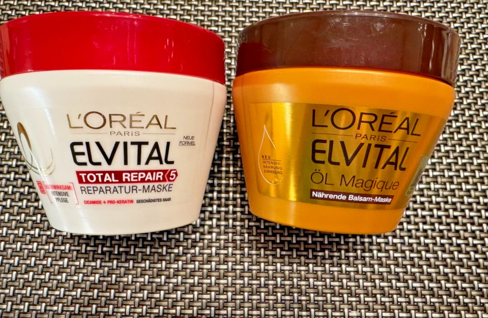 2 L'OREAL Elvital Haarmasken NEU - Bild 1 von 4